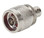 Amphenol 031-216-RFX Adapter/N Male Plug To Bnc Female Jack, 50 Ohm, Price/EA