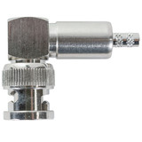 Amphenol 31-335-RFX Connector/Bnc Right Angle Crimp Plug, For Use With Rg58 And Rg141.