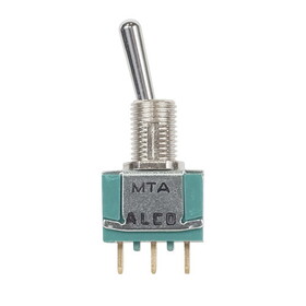 TE Connectivity MTA306D Green Series Toggle Switch, 3PDT, ON-ON