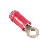 TE Connectivity 31880 Pidg #4 Nylon Ring Terminal , 22-16 Awg, Red, 0.218