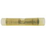 Te Connectivity 320570 Butt Splice/Female, Insulated, Yellow, Tin Plating, Copper Material, Nylon Insulation, Straight Angle, 300 Vac. Pidg Series. For Use With 12-10 Gauge Wire.
