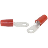 TE Connectivity 324043 324 Series Ring Terminal , #10 Stud, Red Insulator