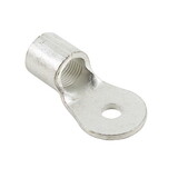 TE Connectivity 33468 RING TERMINAL/# 10 stud/tab size, female, not insulated, tin plating, copper material, 7.52 mm maximum bundle diameter. For use with 4 gauge wire.