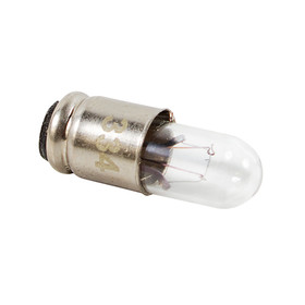 EDMO 334-1 Miniature Incandescent Light Bulb, T1-3/4 Midget Groove Base, 28V, 0.04A