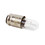 EDMO 334-1 Miniature Incandescent Light Bulb, T1-3/4 Midget Groove Base, 28V, 0.04A, Price/each