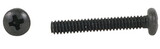 Bild Industries MS35214-14 Phillips Pan Head Screw/Black Brass, 4-40, 3/8