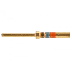 EDMO M39029/58-360 Contact Pin/Size 22, For 28 Gauge Wire, Male. Gold Plating