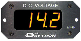 Davtron Model 450 Digital Voltmeter , Amber LED Display