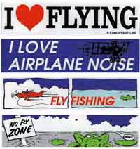 Designer Decal Fly Fishing/Bumper Sticker