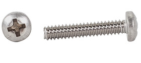 Bild Industries MS51957-13 Phillips Pan Head Screw/Stainless Steel, 4-40, 1/4