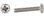 Bild Industries MS51957-13 Phillips Pan Head Screw/Stainless Steel, 4-40, 1/4, Price/EA