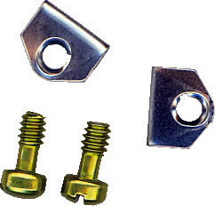 TE Connectivity 5205980-1 Screw Retainer Kit/Male, Carbon Steel Material, Zinc Plating. Rohs Compliant.