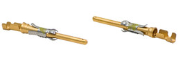 TE Connectivity 661031 Crimp Pin/24-20 Awg, Gold/Nickel Finish. For Use With Metrimate, Grounding Blocks And Cpc Series 1 Connectors