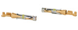 Te Connectivity 66105-4 Crimp Socket/Female, Gold Plating, 24-20 Gauge Wire, Selenium/Gold/Nickel Finish. For Use With Metrimate, Grounding Blocks And Cpc Series 1 Connectors