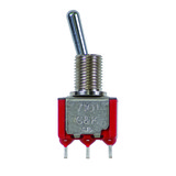 C & K Components 7101SH3ZQE Toggle Switch/Spdt (Single Pole Double Throw), On-None-On, Hole Mount, Silver Plating, Epoxy Terminal Seal.