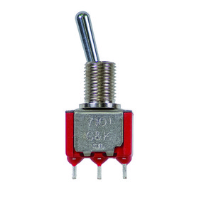 C & K Components 7101SH3ZQE 7000 Series Miniature Toggle Switch , Spdt, On-On