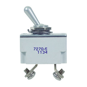 Klixon 7270-5-7.5 7270-5 Series Circuit Breaker , 7.5 Amp Rating, Bat Toggle