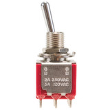 C & K Components 7301SH3ZQE Toggle Switch/3Pdt (3 Pole Double Throw), On-None-On, Hole Mount, Silver Plating, Epoxy Terminal Seal.