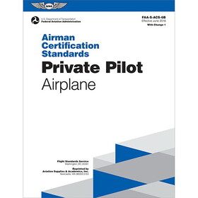 ASA ACS-6B.1 Private Pilot Acs - Airplane | Softcover