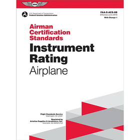 ASA ACS-8B.1 Acs Instrument Rating Acs 8B.1: Airplane | Softcover