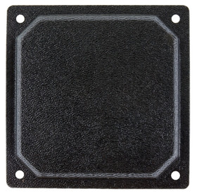 Forbes FAP 05-3 Cover Plate/Black Plastic. Fire Retardant. For Use With 3Ati Instruments.