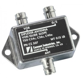Comant Industries CI 507 Ci 507 Vor/Gs Diplexer , 108-118 Mhz &Amp; 329-335 Mhz, Bnc