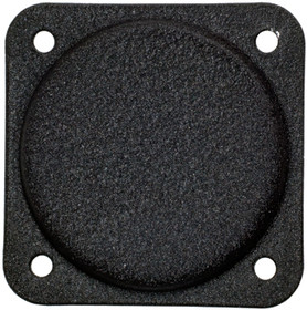 Forbes CP-1AB Cover Plate/2 1/4 Diameter. Black Aluminum.
