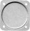 Forbes FAP 05-1ANP Cover Plate/2 1/4 Diameter. Aluminum, No Paint., Price/EA