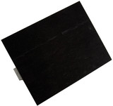 EDMO CP-5FR Cp-5Fr Radio Cover Plate , 5X6.25 In, Flame Retardant, Black