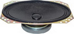 Misco Speakers FC46S-4FR 4X6" Oval Flame Retardant Aviation Speaker , 4&#937; Rated, 200Hz-6,000Hz, 12-Watts Rated Power, 94 Db Spl