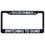 EDMO FRAME-1 License Plate Frame/Too Close For Missiles Switching To Guns. Plastic, Price/EA