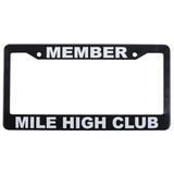 EDMO FRAME-3 Member Mile High Club/License Plate Frame