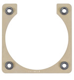 Fastener Specialty FSU-22 Nut Ring/Shell Size 22, 4-40 Aluminum Alloy-Anodized, Self Locking Nut, Steel Cadmium Plated.