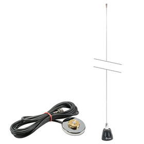 Icom America K220A K220A Com Whip Antenna , Magnetic Mount, 118-136 Mhz