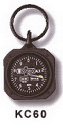 Trintec Industries KC60 Altimeter Instrument Style Keychain , 1.5 Inch