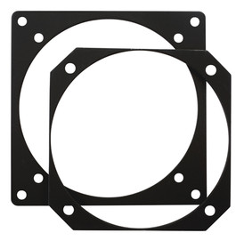 Forbes FAP 04-3 Instrument Reducer Plate/Heat-Treated Aluminum, Black Anodize Finish. 3Ati To 3 1/8