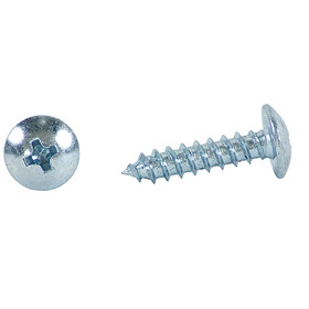 Big Industries 4RX1/4THASS Stainless Steel Sheet Metal Screw, 1/4-in, #4 Type A Thread