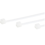 Hellerman Tyton T18S9M4 Standard Cable Ties , 18Lb, 3.3In Long, White