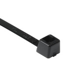 Hellerman Tyton T50L0M4 Standard Cable Tie, 15.4in, Black, 50lb Tensile Strength