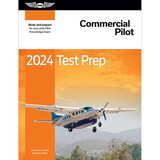 ASA TP-C-24 2024 Commercial Pilot Test Prep | Softcover