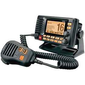 Uniden UM725G BK Um725 Fixed Mount Marine Radio | Includes Gps, 25 Watt, Black