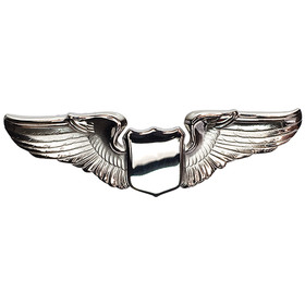 Johnson'S Jewelry WING4140-S Large 3/Silver/Wings