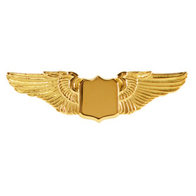 Johnson'S Jewelry WNG2-TG Med 1 1/2/Gold/Wings