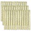 Westcott ACM10702-36 12In 4-Hole Wood Ruler W/Me (36 EA)
