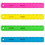 Westcott ACM14381 12In Shatterproof Ruler Asst Colors, Price/Each