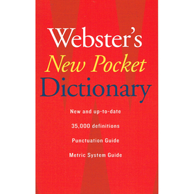 Houghton Mifflin AH-9780618947263 Websters New Pocket Dictionary