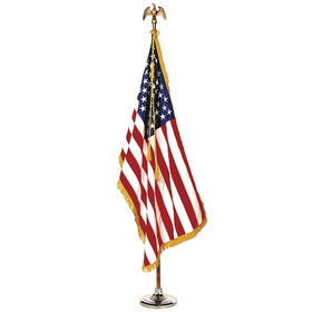 Annin ANN031400 Complete Mounted Us Flag Set 3X5 - 8 Ft Pole