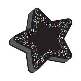 Ashley Productions ASH09989 Magnetic Erasers Star Chalk, Whiteboard