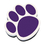 Ashley Productions ASH10005 Magnetic Whiteboard Eraser Purple Paw, Price/EA