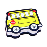 Ashley Productions ASH10018 Magnetic Whiteboard Eraser School Bus